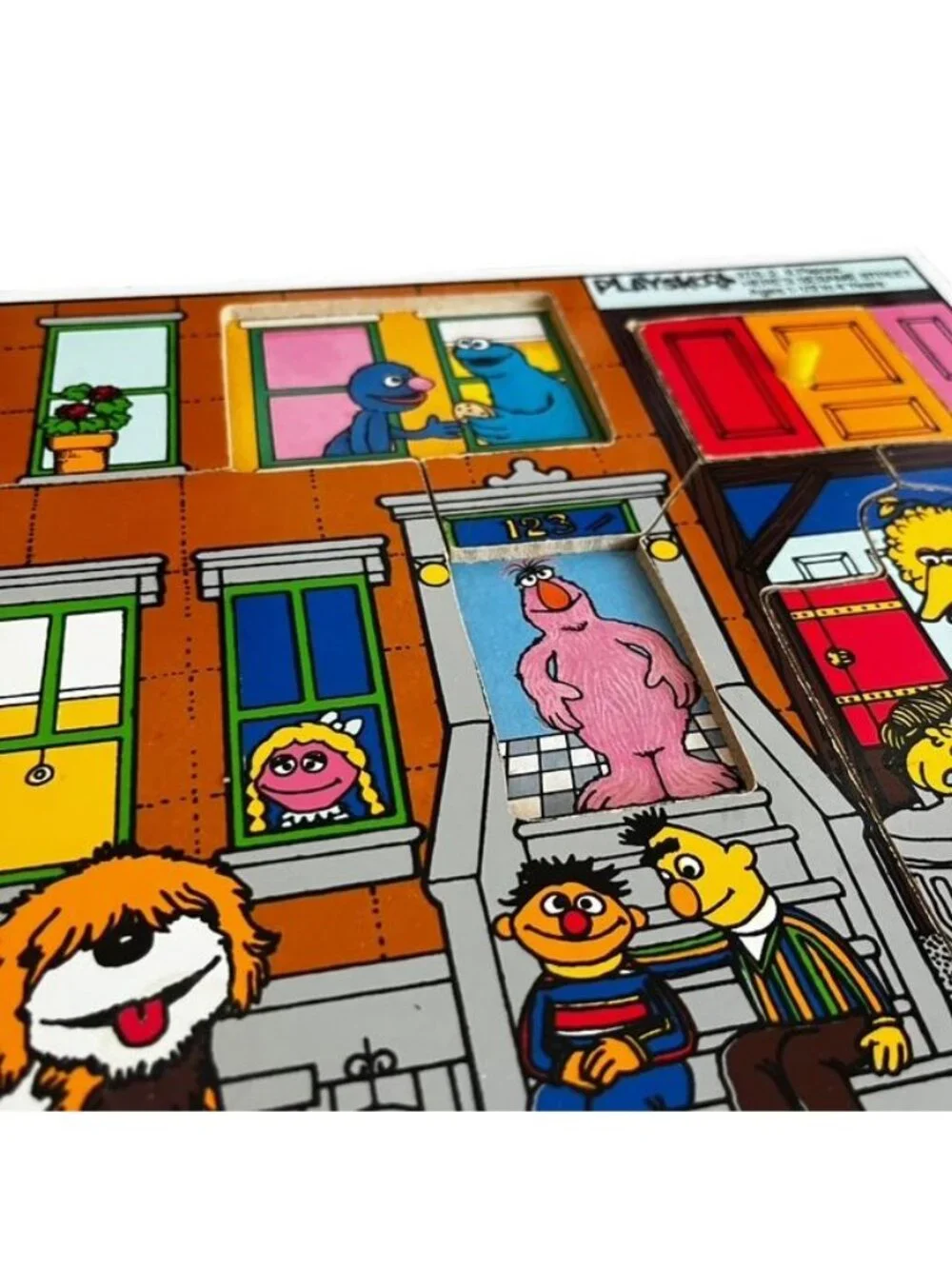 Playskool Here's Sesame Street Wooden Puzzle